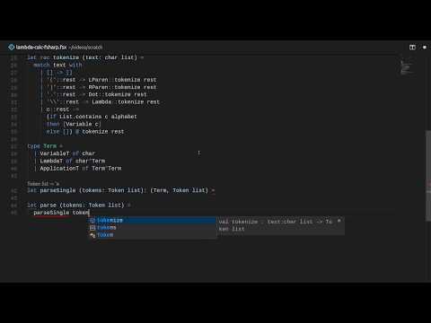 Let's Write a Lambda Calculus in F#