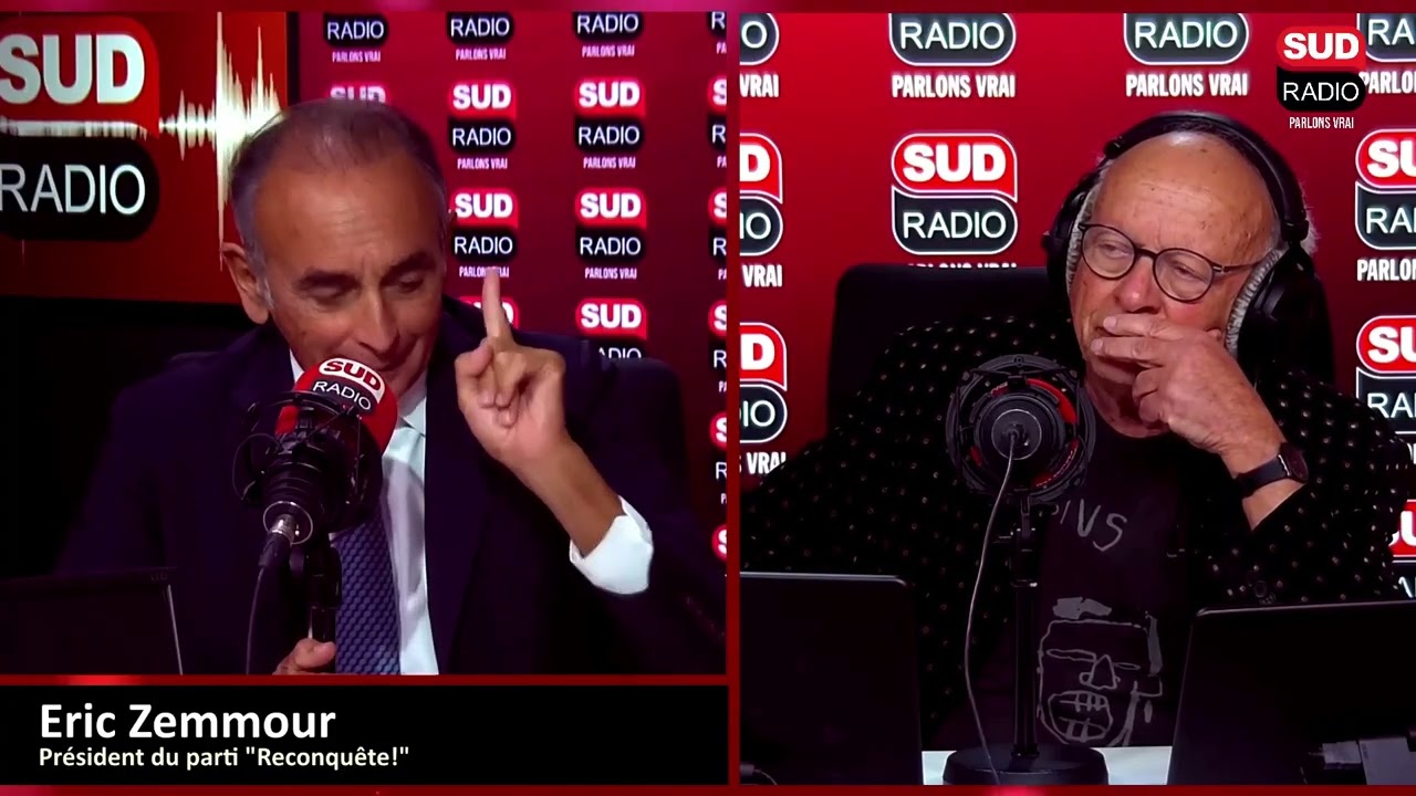 Eric Zemmour : Le conflit du 21ème siècle opposera Reconquête et LFI