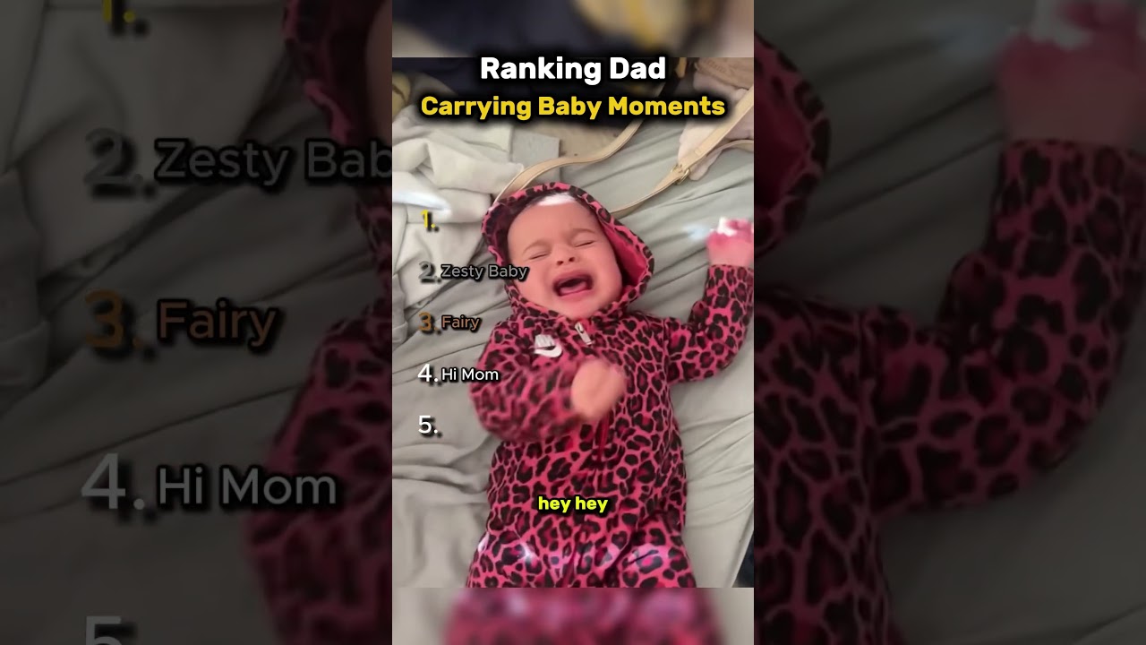 Top Funny Dad Baby Carrying Moments πΌ