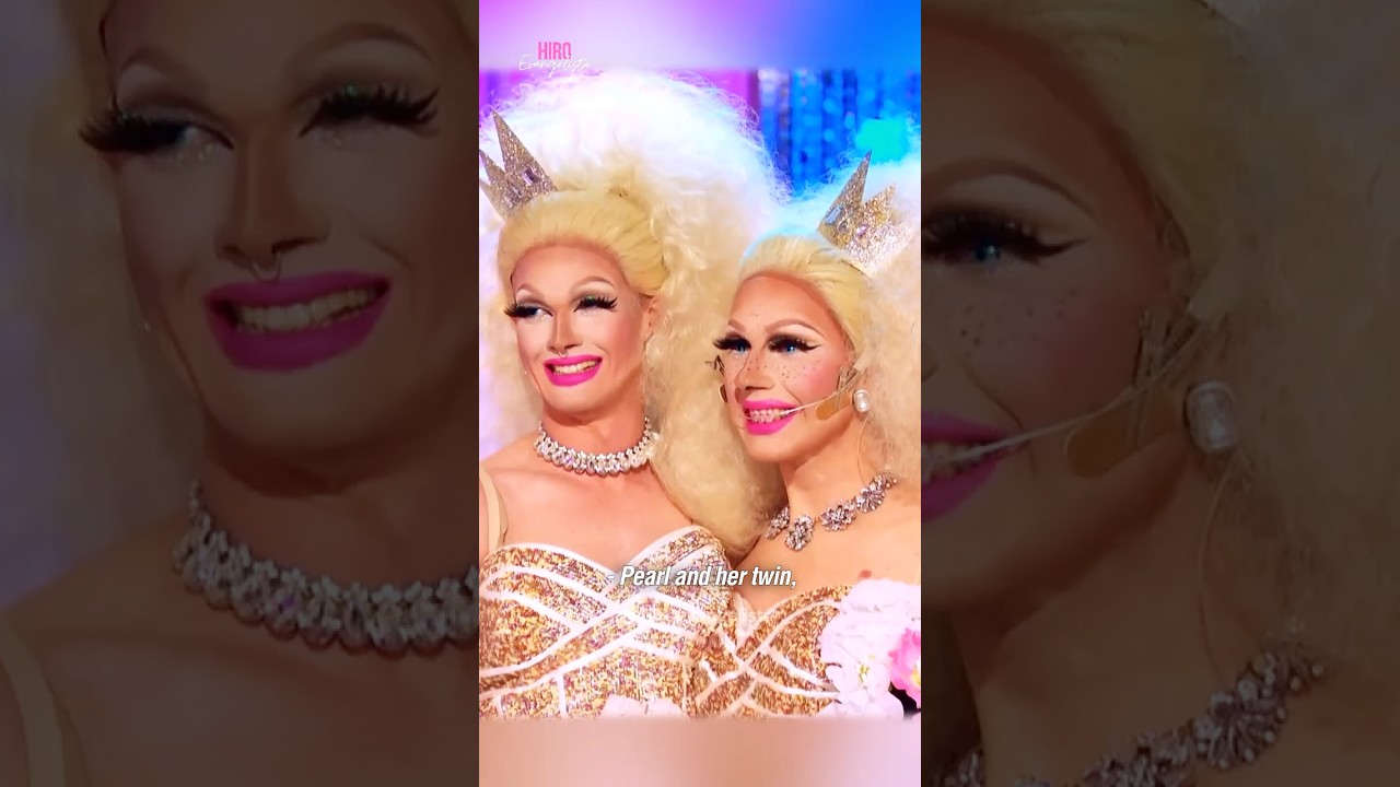 Trixie and Pearl: Conjoined Twins Shaking Up Drag Race! ✨ #Shorts