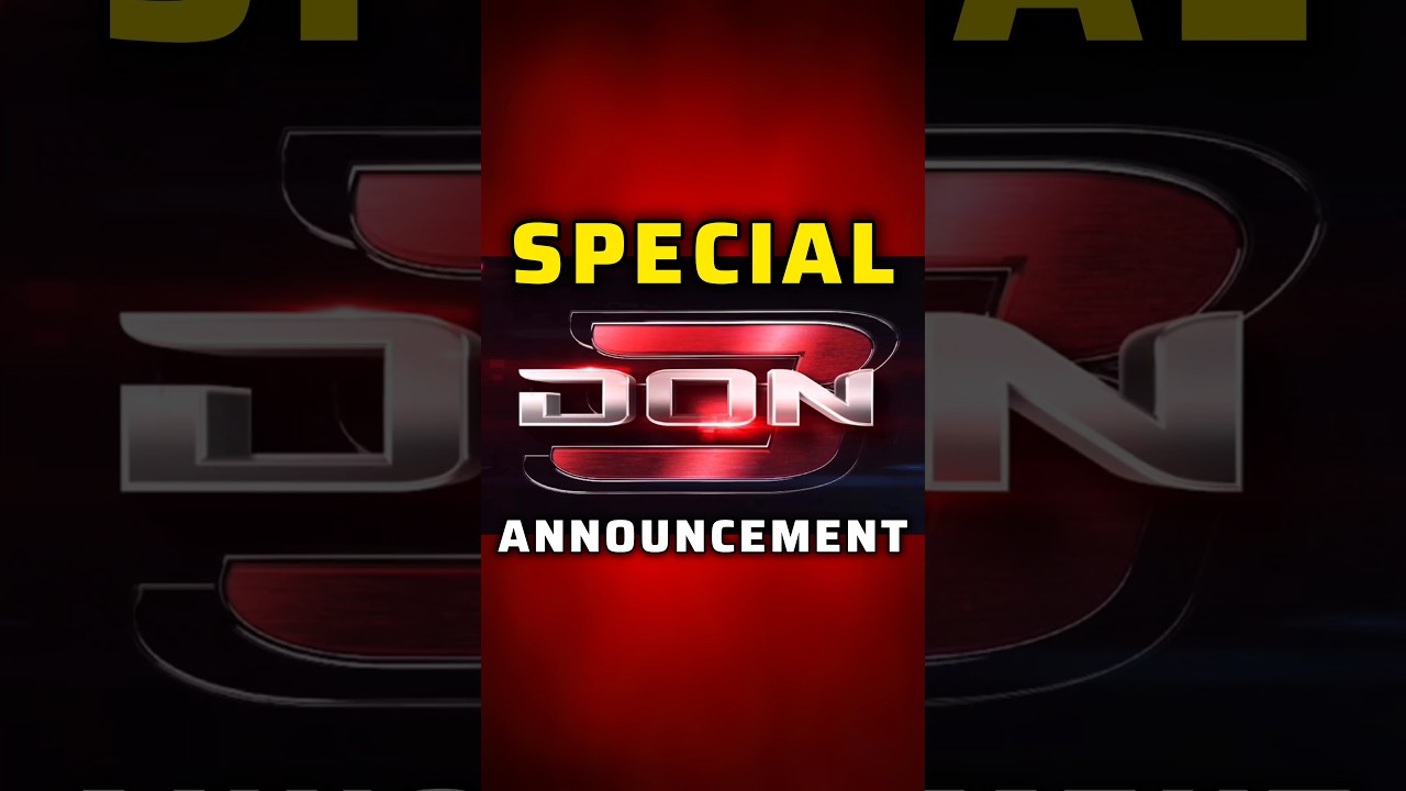 Don 3 🎬 New Announcement Featuring Ranveer Singh 🔥 #shorts