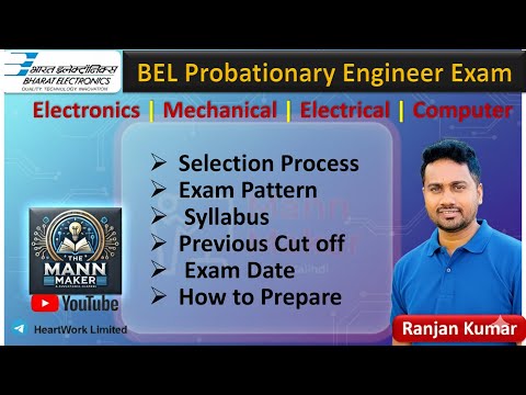 🔥 BEL Probationary Engineer 2025 Syllabus & Cut Off | Branch-wise Details (ECE, ME, CSE, EE)