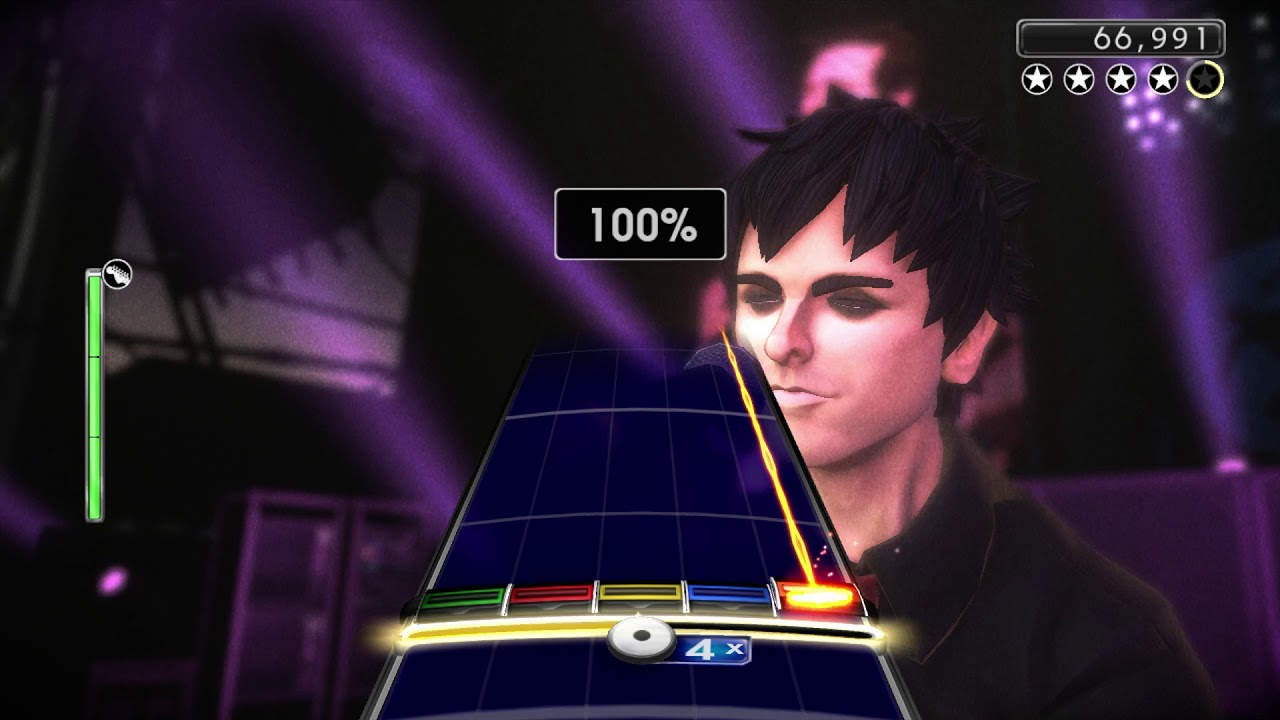 Green Day Rock Band - "Whatsername" Expert Guitar 100% FC (129,968)