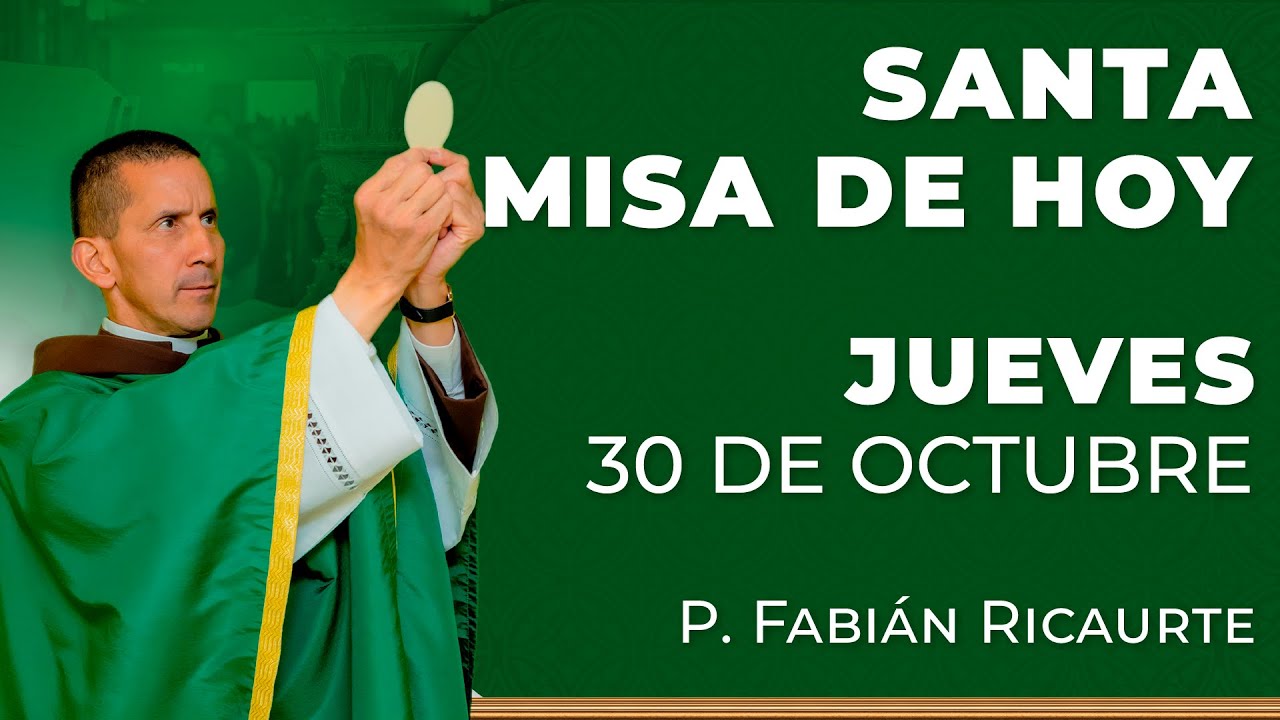 Misa en Vivo Hoy | Jueves 30 de Octubre en Cuenca ✝️