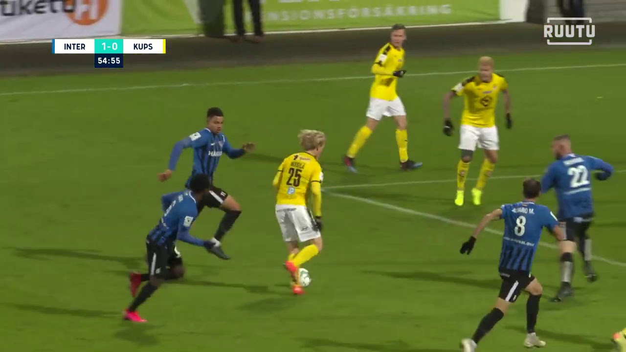 FC Inter Secures 2-0 Victory Over KuPS ⚽