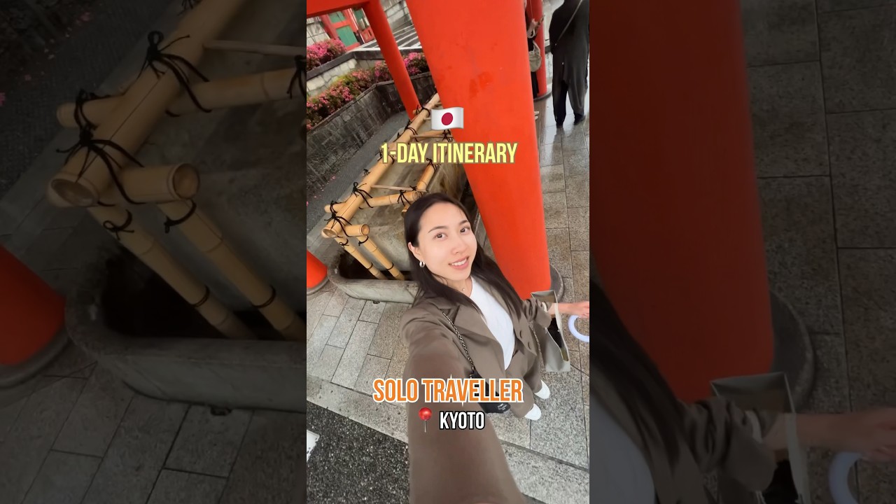 One-Day Kyoto Trip for Solo Travelers 🇯🇵