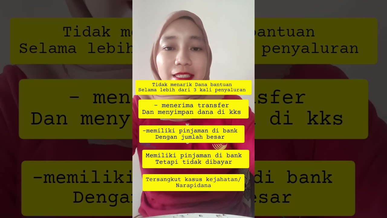 Hal ini bisa membuat bansos PKH dan bpntmu Ter off. #bansospkhdanbpnt #pkh #bpnt #bantuansosial2024
