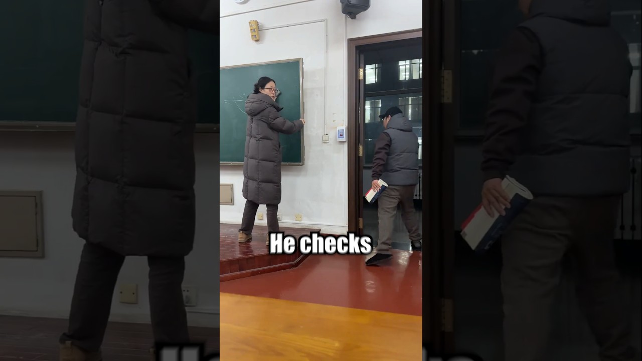 Old-Fashioned Student Mistaken for Teacher