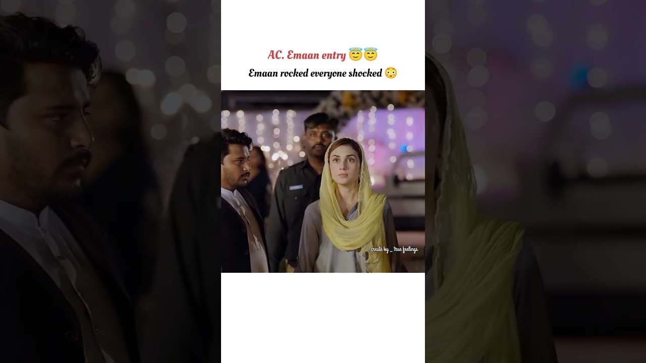 Emaan's Shocking Attitude Revealed π³