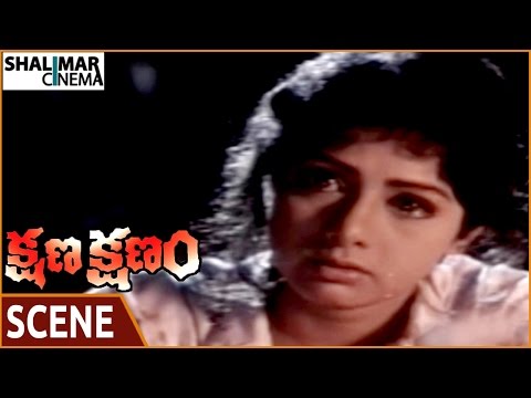 Kshana Kshanam Movie || Sridevi Emotional Scene With Venkatesh || Venkatesh || Shalimarcinema