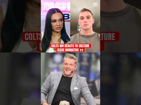 Alec Pierce responds to media critics saying Colts have culture problem