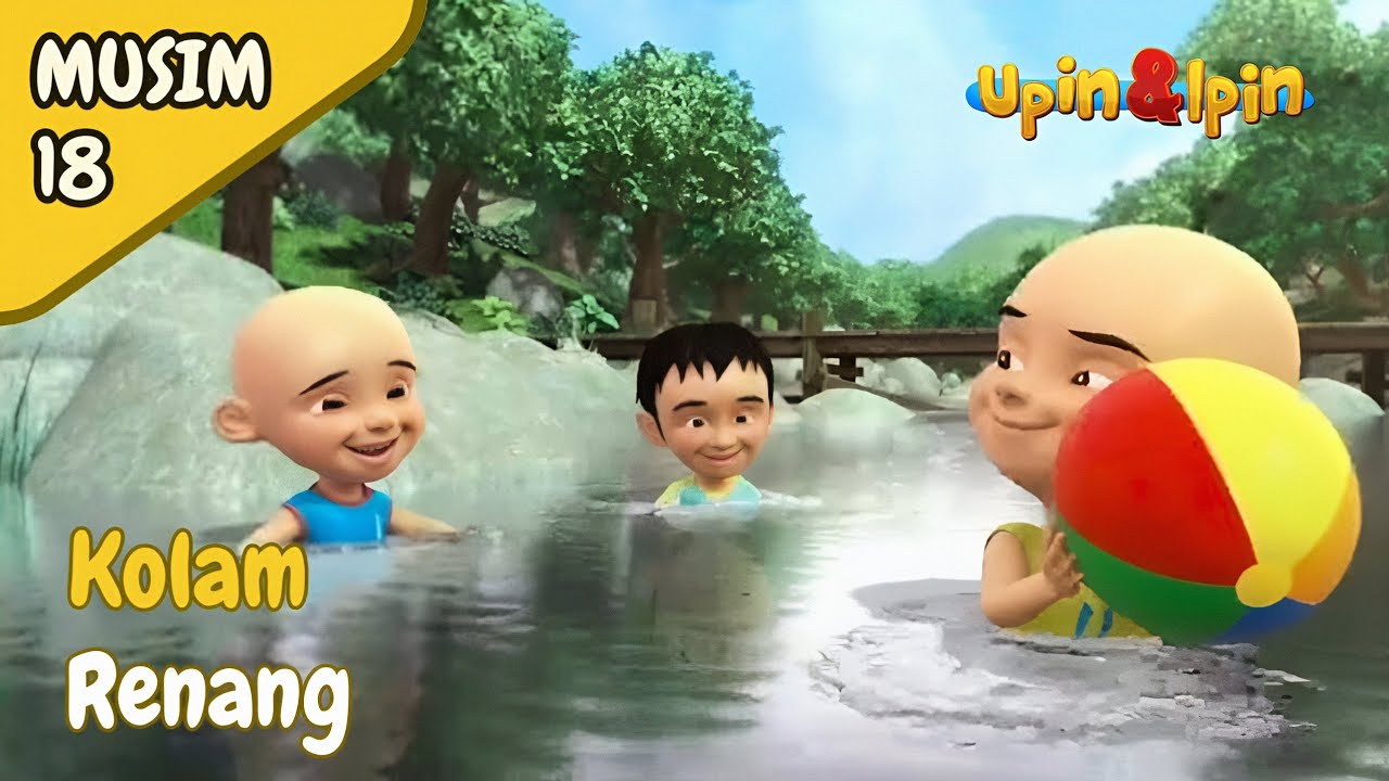 Upin & Ipin Musim 18 Episode Terbaru 2024: Kolam Renang