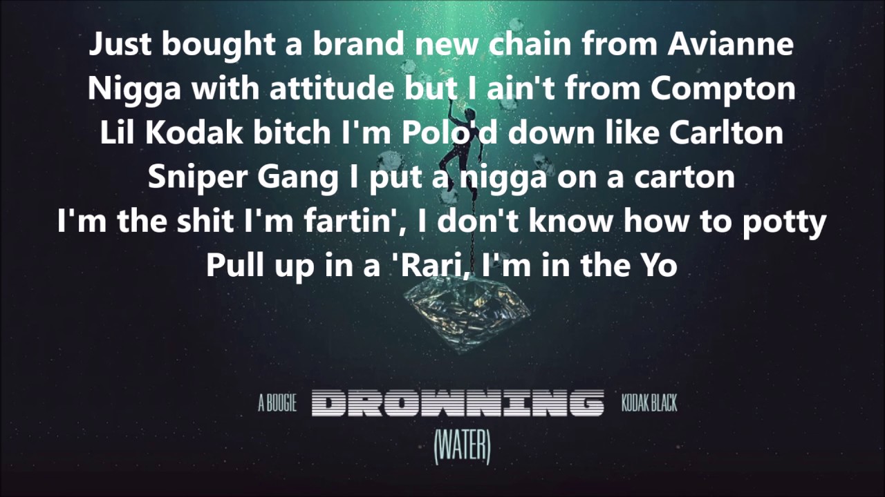 A Boogie - Drowning Lyrics 🎶 | Read & Sing Along Now