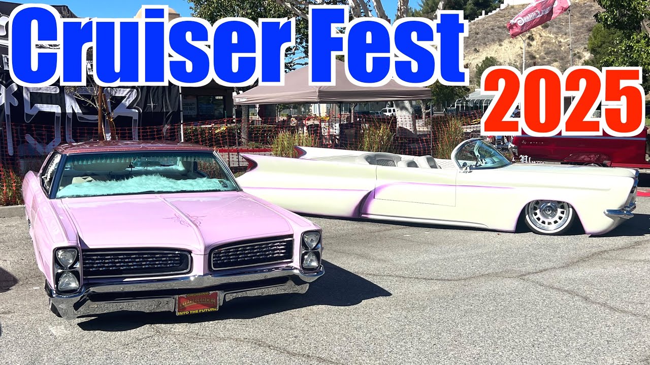 Cruiser Fest 2025 Classic Car Show in Santa Clarita π