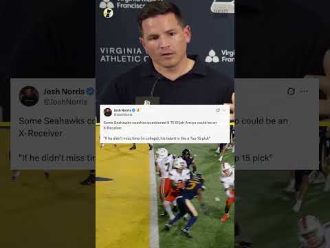 Elijah Arroyo could be an X-Receiver for the Seahawks 🔥