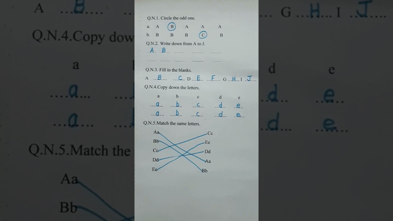 Essential Nursery Exam Questions & Worksheets for Kids ✏️