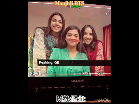 Khadija saleem Raeed alam & Areeba Nadeem Behind the scene of Manjhli drama #manjhli #khadijasaleem