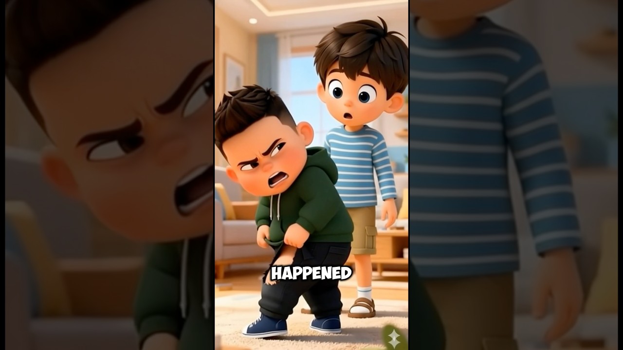 Alex's Pants Rip in Funny Cartoon 🩳