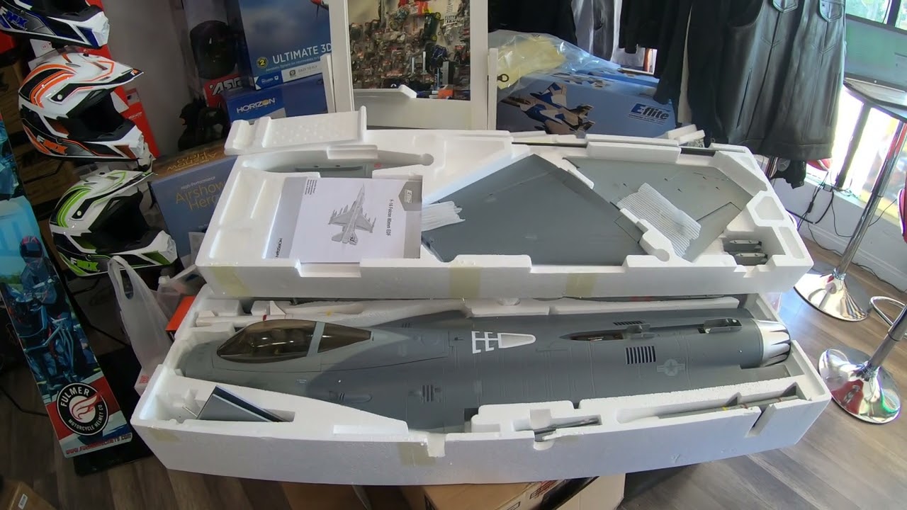 Unboxing the F-16 Falcon 80mm EDF Jet ✈️ | Exciting First Look