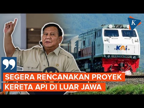 Ambisi Baru Prabowo: Kereta Api Tembus Trans Sumatera, Kalimantan hingga Sulawesi