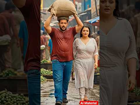 Beautiful Couple Sallu and Anjali in Market ❤️ #salmankhan #anjali #bollywood