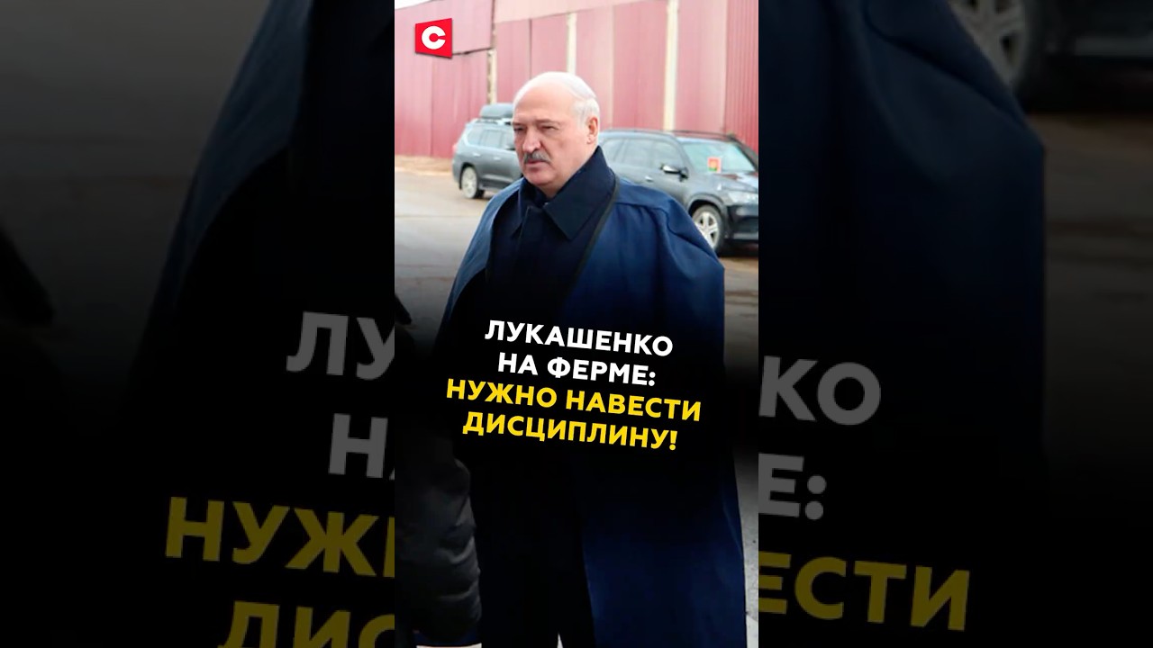 Лукашенко: Нужно железно навести дисциплину! #лукашенко #политика #новости #батька #беларусь #первый