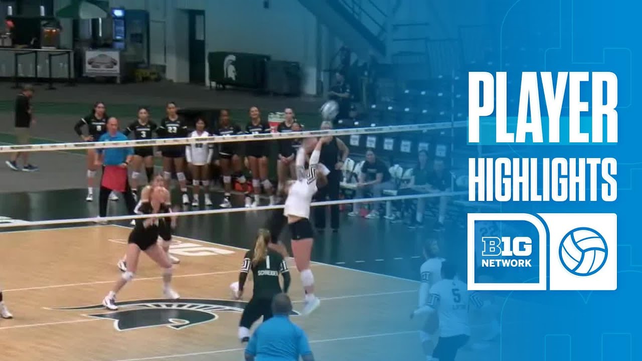 Carmen Waye Stars in MSU Volleyball Win vs. Binghamton 🏐