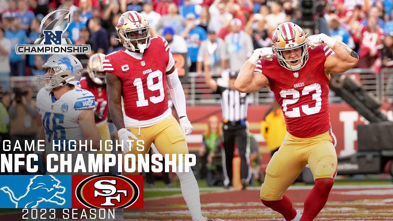 Epic NFC Championship Showdown: Detroit Lions vs. San Francisco 49ers Highlights π