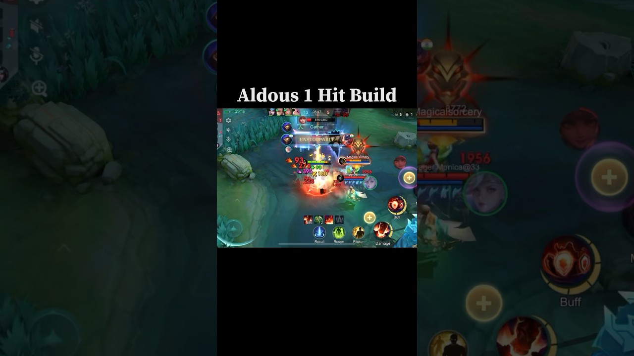 Memphy Aldous one hit build #aldous #aldousgameplay #aldousbuild #gaming #mlbb #shorts