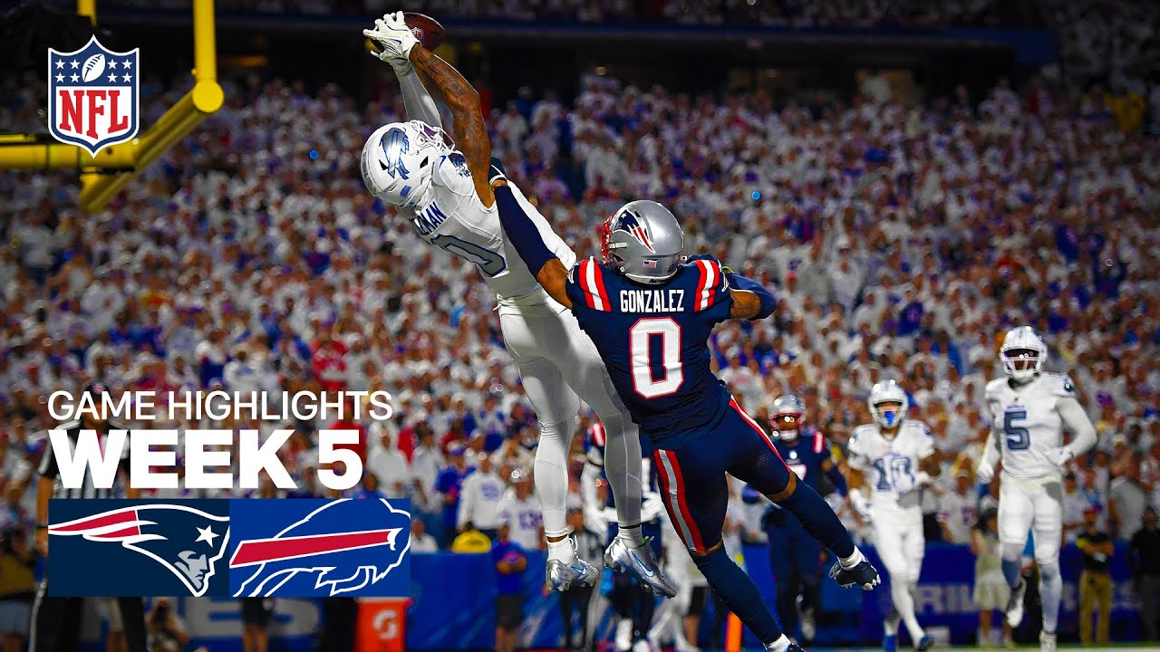 New England Patriots vs Buffalo Bills Game Highlights | 2025 NFL Season Week 5