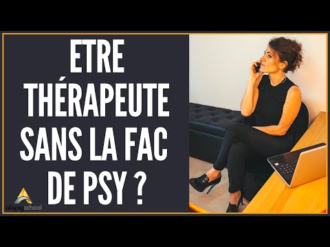 Peut-on s'installer en tant que thérapeute sans passer par la fac de psychologie ?