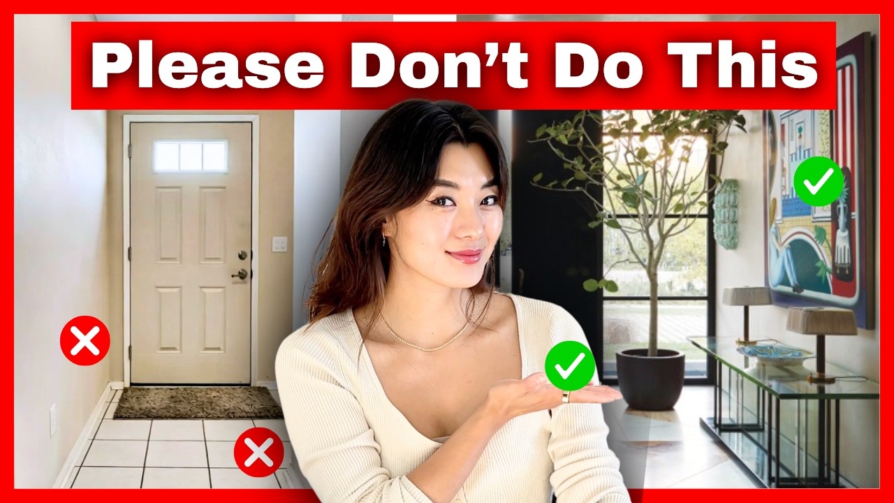 8 Entryway Design Mistakes & Fixes 🚪