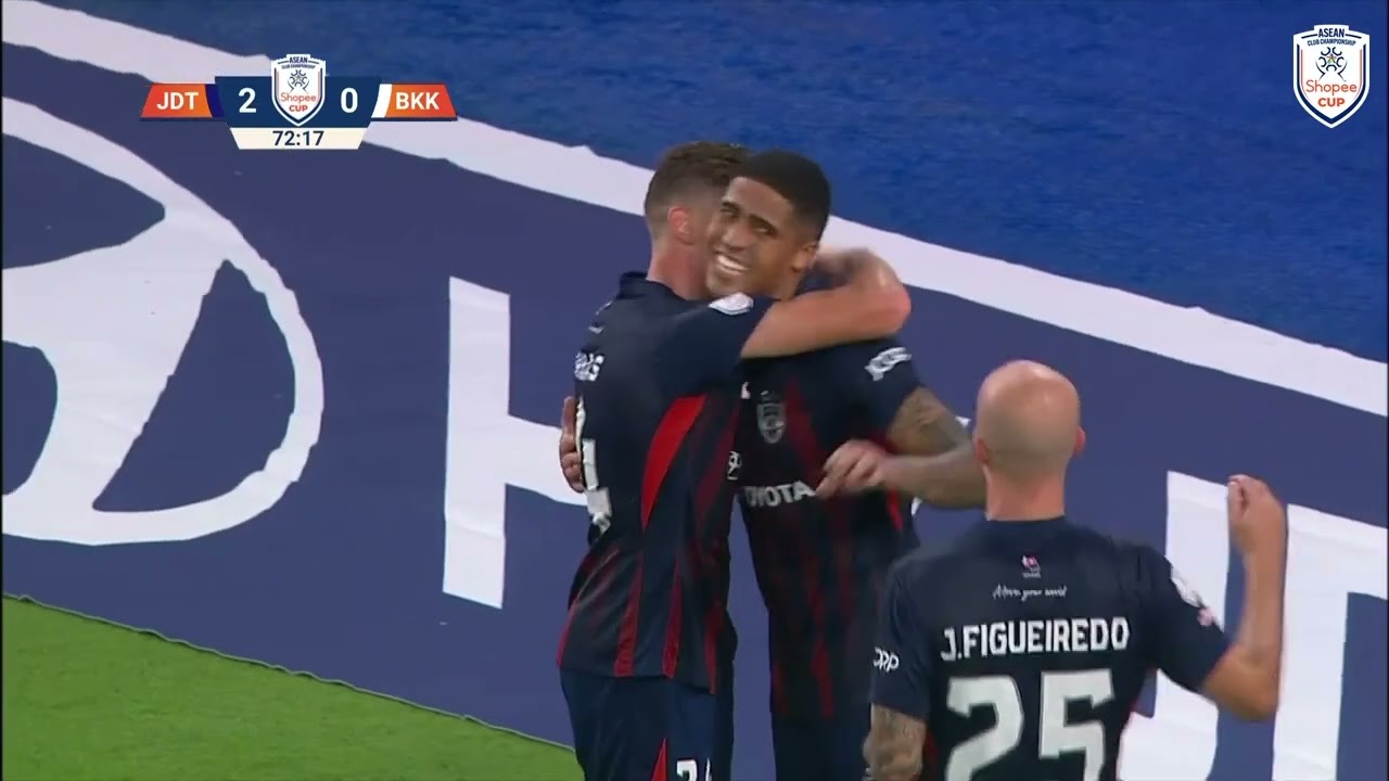 BERGSON GOAL | JOHOR DARUL TA’ZIM 3-0 BANGKOK UNITED | #ShopeeCup 2025/26 #ASEANUtdFC