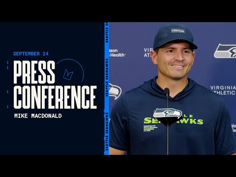 Head Coach Mike Macdonald Gives Final Updates Ahead Of Week 4 at Cardinals