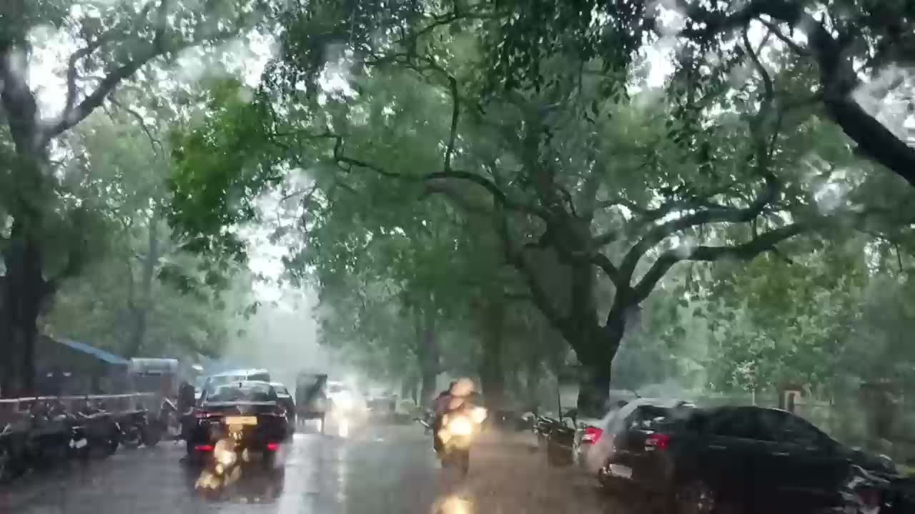 BHU in Beautiful Rainy Season 🌧️