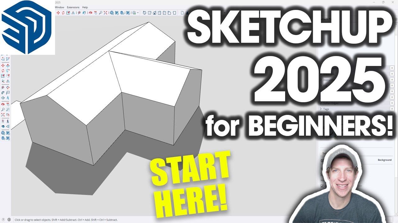 Beginner's Guide to SketchUp Pro 2025 🛠️