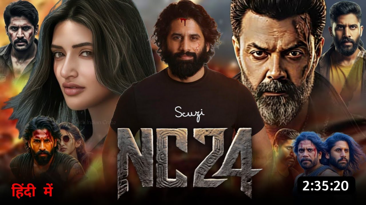 NC24 Hindi Dubbed Full Movie (2025) | Naga Chaitanya & Sreeleela South Action Thriller