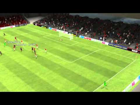 Bryne vs Brann - Johannessen scorer 15. minute