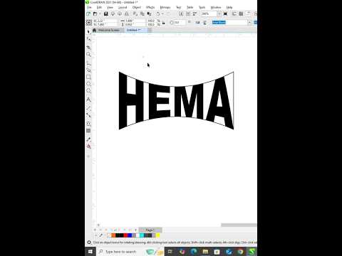 Coreldraw Tutorial - Use Envelope For More Tips
