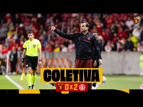 COLETIVA DO TÉCNICO DANIEL PAULISTA (INTERNACIONAL X SPORT)