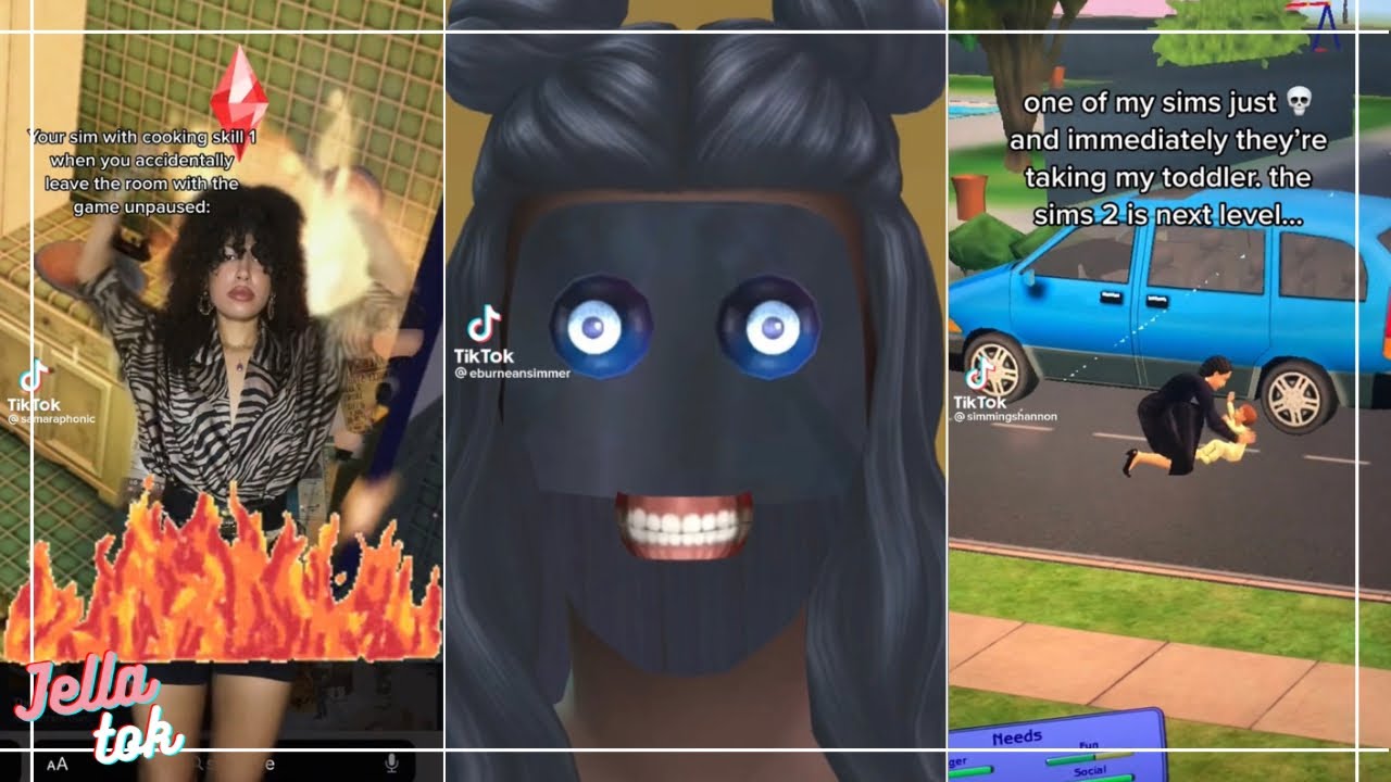 Simmers Only: Funny Sims 4 TikTok Compilation 🎮