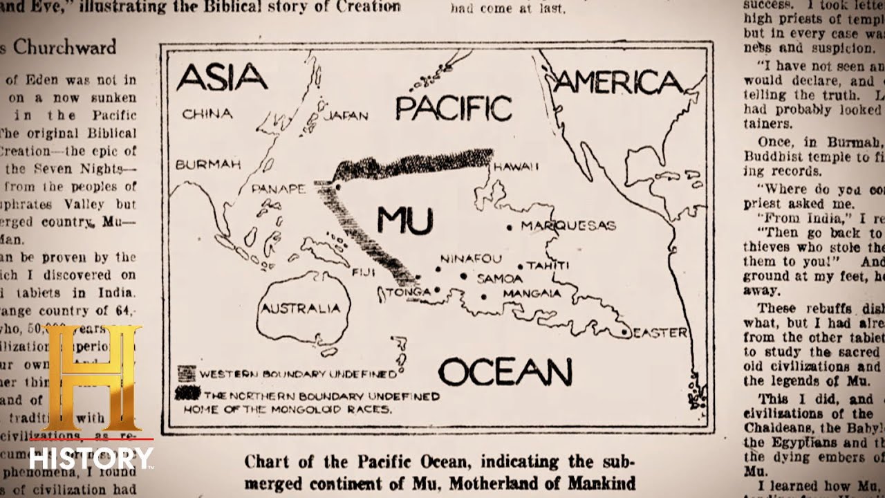 UnXplained: Lost Continent of Mu in the Pacific 🌊