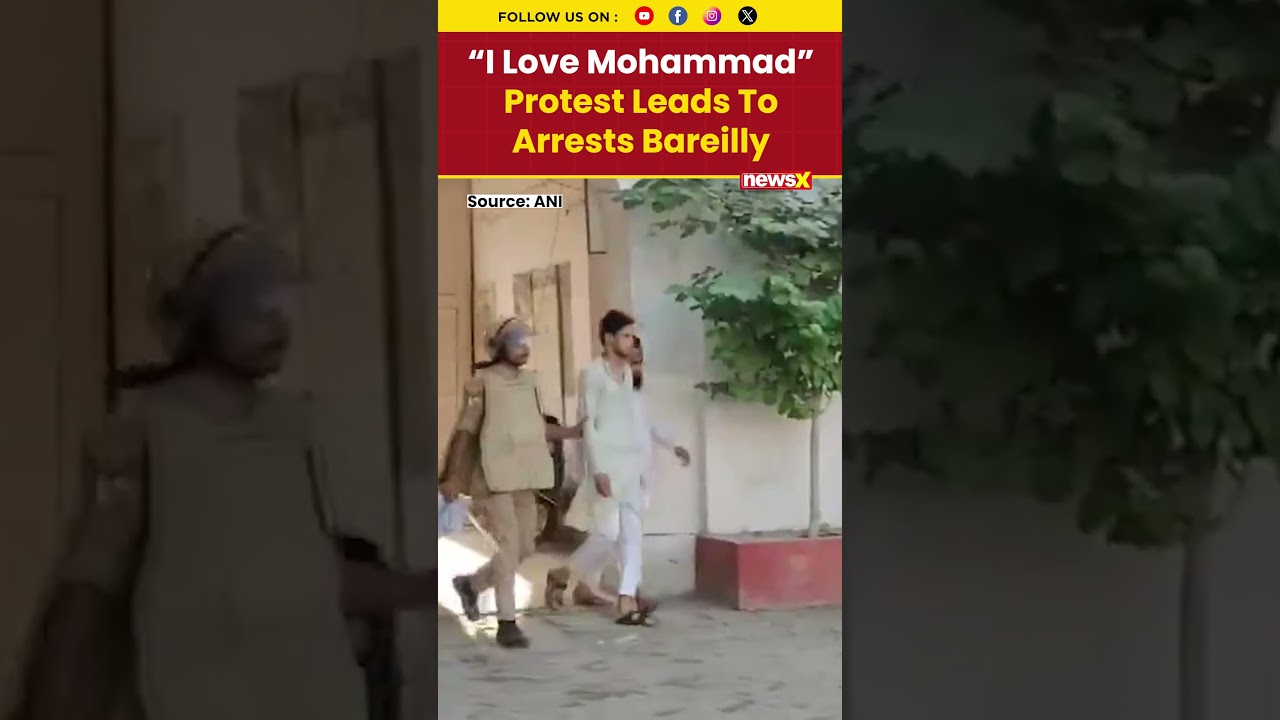 Bareilly Police Detain Protestors in 'I Love Mohammad' Campaign