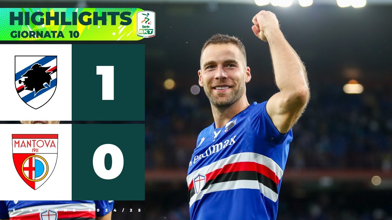 Sampdoria Siamo alla Vittoria! Kasami Decisivo contro Mantova ⚽