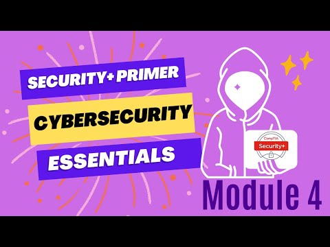 Security+ (SY0-601) Primer: Module 4 The Art of Protecting Secrets