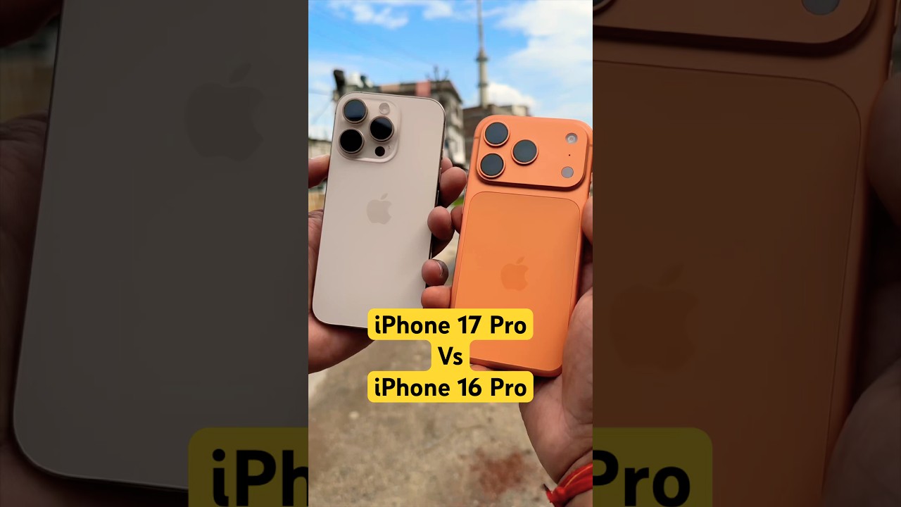 iPhone 17 Pro vs iPhone 16 Pro Camera Zoom #iphone17pro #iphone16pro #iphonecameratest #iphoneair