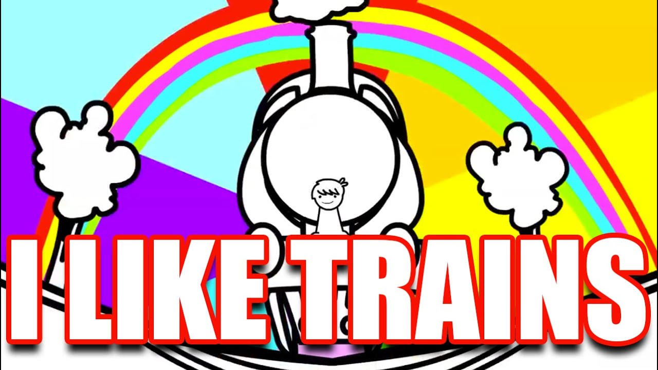 I LIKE TRAINS - asdfmovie Song & Game 🎶