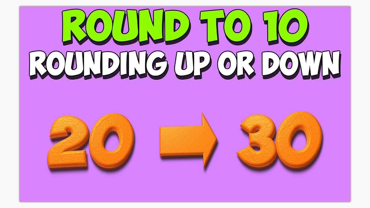 Rounding Song for Kids 🎶