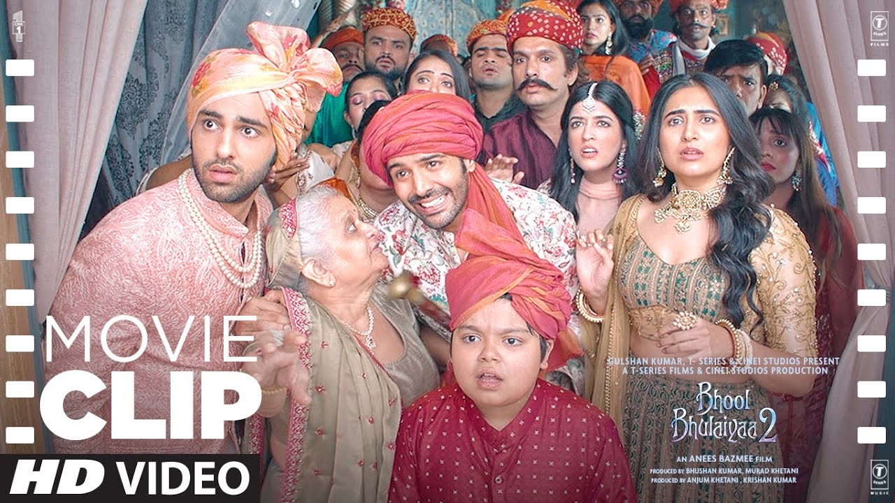 Bhool Bhulaiyaa 2 Scene #13: Dekho Yahan Bhi Aa Gayi | Kartik, Kiara, Tabu 🎬