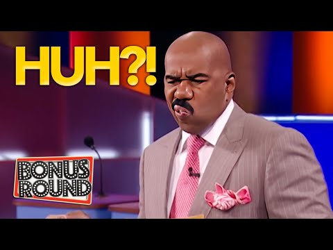 Family Feud Answers That BAFFLED Steve Harvey!
